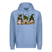 Colony Blue army gnomes Premium Hoodie - Zillion Design Studio
