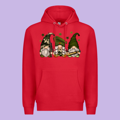Army Gnomes Premium Hoodie Designed By Zillion Design Studio