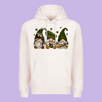 Army Gnomes Premium Hoodie Designed By Zillion Design Studio