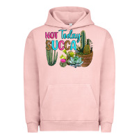 Pigment Salmon not today succa Urban Hoodie - RanaPortraitStore