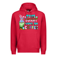 Cardinal this bunny hops on coffee Premium Hoodie - Zillion Design Studio