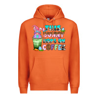 Carrot this bunny hops on coffee Premium Hoodie - Zillion Design Studio