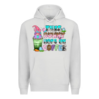 Dove Grey this bunny hops on coffee Premium Hoodie - Zillion Design Studio