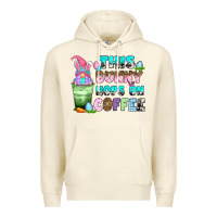 Sandshell this bunny hops on coffee Premium Hoodie - Zillion Design Studio
