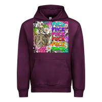 Mauve Wine fuck this fuck that Urban Hoodie - RanaPortraitStore
