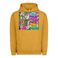 Pigment Peanut Butter fuck this fuck that Urban Hoodie - RanaPortraitStore