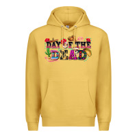 Antique Gold day of the dead Premium Hoodie - texasbilliewilder