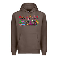 Coffee day of the dead Premium Hoodie - texasbilliewilder