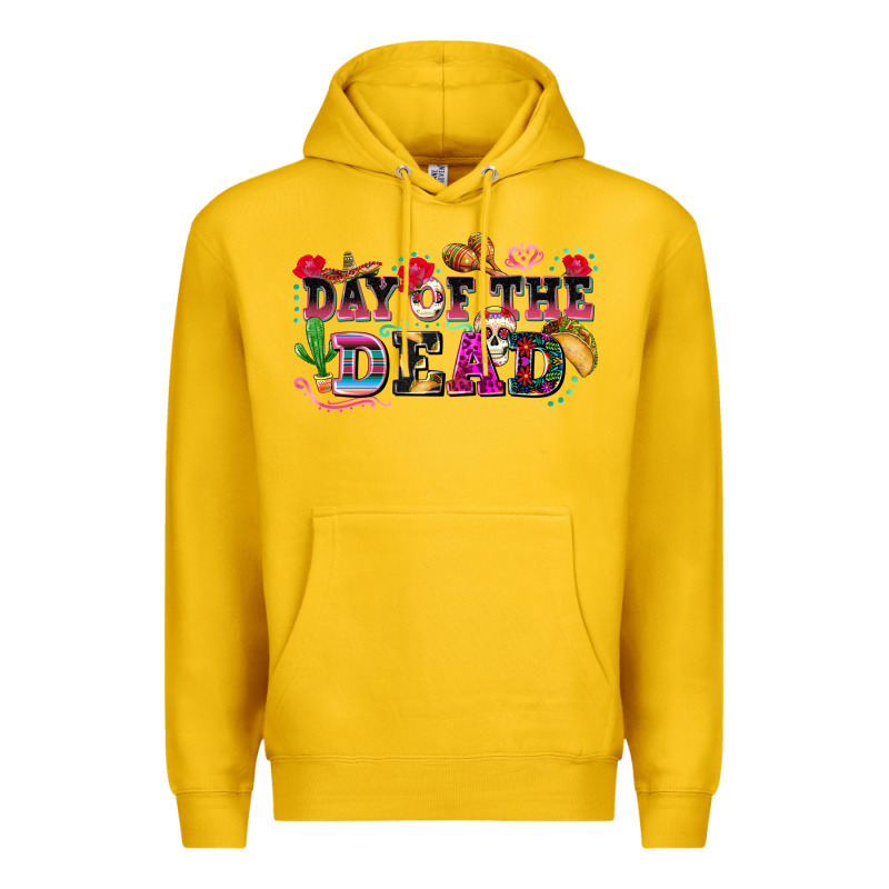 Day Of The Dead Premium Hoodie by texasbilliewilder | Teevron