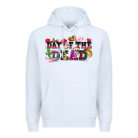 White day of the dead Premium Hoodie - texasbilliewilder
