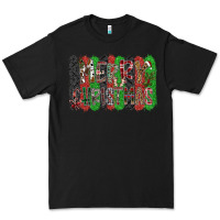Black Merry Christmas Premium Tee - CowhideDigitalArt