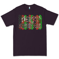 Plum Merry Christmas Premium Tee - CowhideDigitalArt