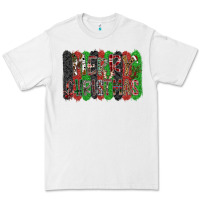 White Merry Christmas Premium Tee - CowhideDigitalArt