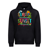 Sunrise Sunburn Sunset Repeat Urban Hoodie | Teevron