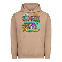 Pigment Burro sunrise sunburn sunset repeat Urban Hoodie - RanaPortraitStore