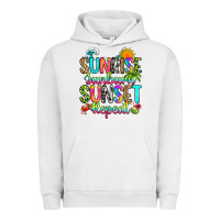 Pigment Lunar Rock sunrise sunburn sunset repeat Urban Hoodie - RanaPortraitStore