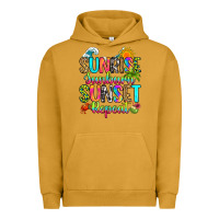 Pigment Peanut Butter sunrise sunburn sunset repeat Urban Hoodie - RanaPortraitStore