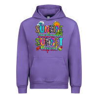 Tulip sunrise sunburn sunset repeat Urban Hoodie - RanaPortraitStore