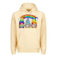 Pina Colada rainbow gnomes Premium Hoodie - Zillion Design Studio