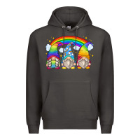 Smoke rainbow gnomes Premium Hoodie - Zillion Design Studio
