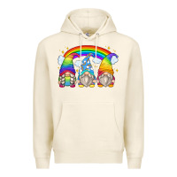 Tofu rainbow gnomes Premium Hoodie - Zillion Design Studio