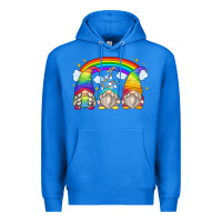 True Royal rainbow gnomes Premium Hoodie - Zillion Design Studio