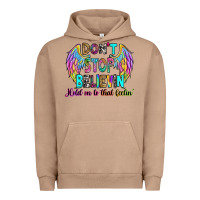 Pigment Burro don't stop believin' hold on to that feelin' Urban Hoodie - RanaPortraitStore