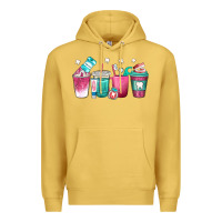Antique Gold dentist coffee cups Premium Hoodie - texasbilliewilder