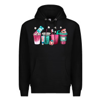 Black dentist coffee cups Premium Hoodie - texasbilliewilder
