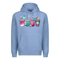 Colony Blue dentist coffee cups Premium Hoodie - texasbilliewilder