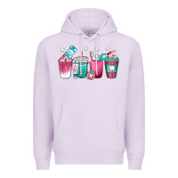 Lilac dentist coffee cups Premium Hoodie - texasbilliewilder