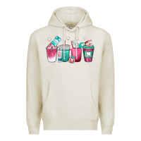 Oatmeal Heather dentist coffee cups Premium Hoodie - texasbilliewilder