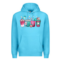 Ocean Blue dentist coffee cups Premium Hoodie - texasbilliewilder