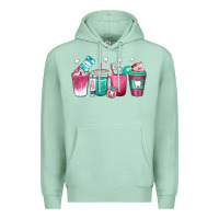 Seafoam dentist coffee cups Premium Hoodie - texasbilliewilder