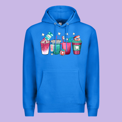 Premium Hoodie dentist coffee cups