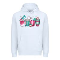 White dentist coffee cups Premium Hoodie - texasbilliewilder