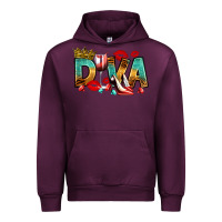 Mauve Wine diva Urban Hoodie - RanaPortraitStore