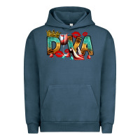 Pigment Midnight Navy diva Urban Hoodie - RanaPortraitStore