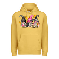 Antique Gold race gnomes Premium Hoodie - Zillion Design Studio