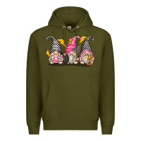 Army Green race gnomes Premium Hoodie - Zillion Design Studio
