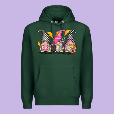 Race Gnomes Premium Hoodie Designed By Zillion Design Studio
