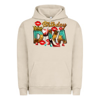 Pigment French Oak birthday diva Urban Hoodie - RanaPortraitStore