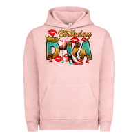 Pigment Salmon birthday diva Urban Hoodie - RanaPortraitStore