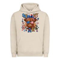 Pigment French Oak oh my stars highland cow Urban Hoodie - RanaPortraitStore