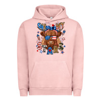Pigment Salmon oh my stars highland cow Urban Hoodie - RanaPortraitStore