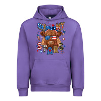 Tulip oh my stars highland cow Urban Hoodie - RanaPortraitStore