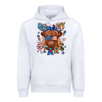 White oh my stars highland cow Urban Hoodie - RanaPortraitStore