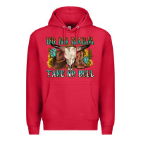 Cardinal do no harm take no bull western Premium Hoodie - texasbilliewilder