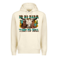 Sandshell do no harm take no bull western Premium Hoodie - texasbilliewilder