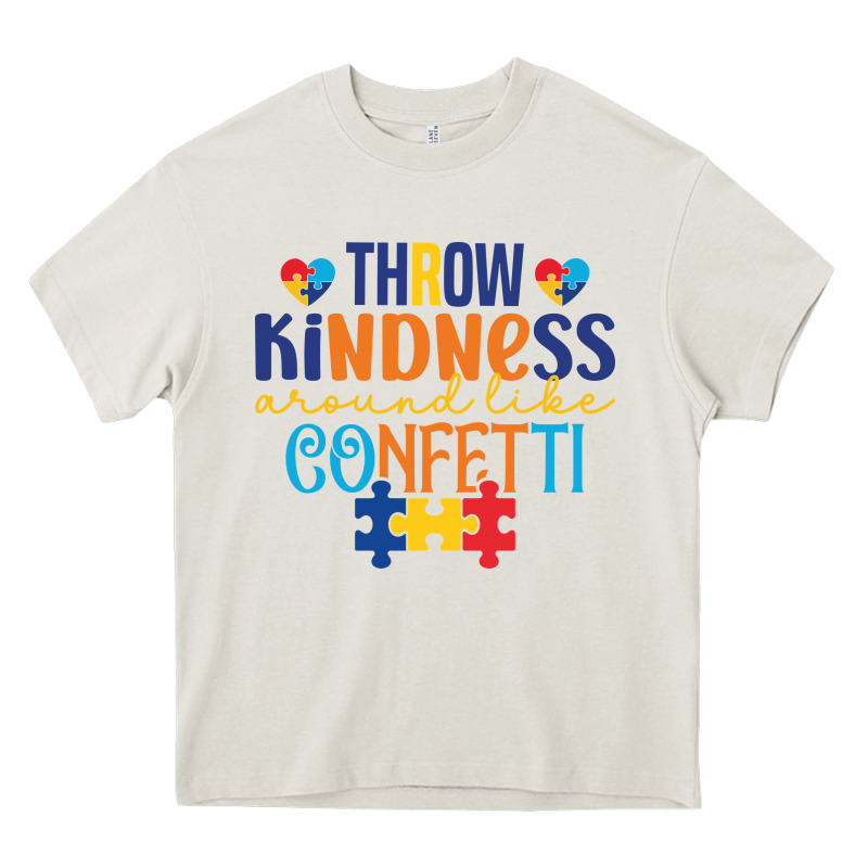 Throw Kindness Around Like Confetti Heavy Core Tee by CowhideDigitalArt | Teevron